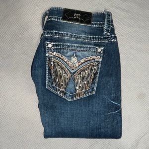 Miss me boot cut jeans.